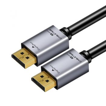 CABLETIME καλώδιο Displayport AV585, 1.2v, 4k/60hz, Premium, 1m, μαύρο - Cables - Adapters