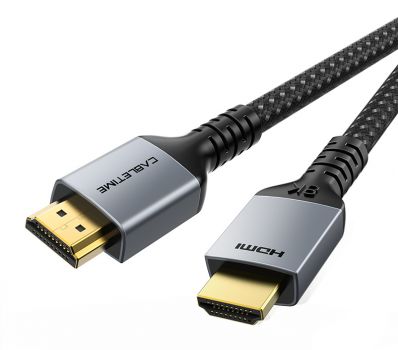 CABLETIME καλώδιο HDMI 2.1 HM8K, 28AWG, 8K/60HZ, 2m, μαύρο - Cables - Adapters