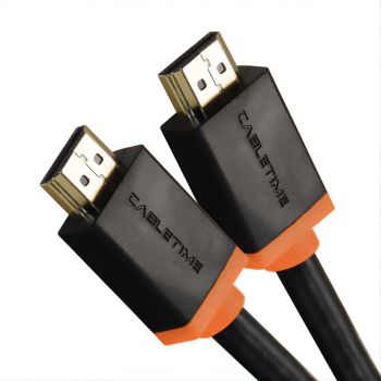 CABLETIME καλώδιο HDMI 2.0 AV540, 4k/60hz, 3m, μαύρο - Cables - Adapters