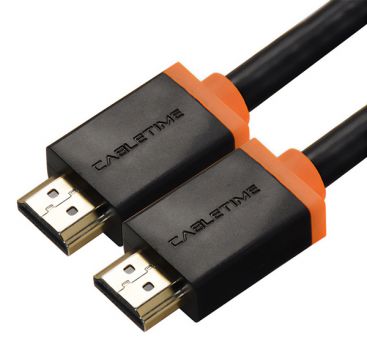 CABLETIME καλώδιο HDMI 2.0 AV540, 4k/60hz, 5m, μαύρο - Cables - Adapters