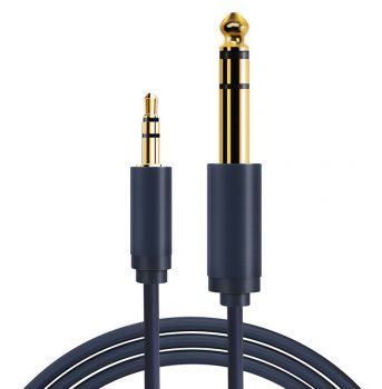 CABLETIME καλώδιο Stereo 6.3mm σε Stereo 3.5mm AV321, 3m, μαύρο - Cables - Adapters