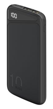 GOOBAY power bank 53935, 10000mAh, 2x USB, 10.5W, μαύρο - Power Bank
