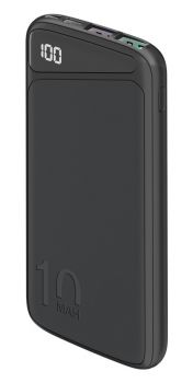 GOOBAY power bank 53936, 10000mAh, 2x USB & Type-C, QC PD, 22.5W, μαύρο - Power Bank