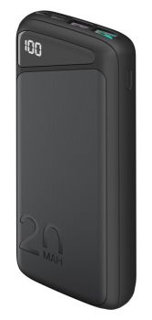 GOOBAY power bank 53939, 20000mAh, 2x USB & Type-C, QC PD, 22.5W, μαύρο - Power Bank