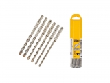 DEWALT - Set of Drills SDS-Plus 6 Pieces - Drills - Needles - Chisels 
