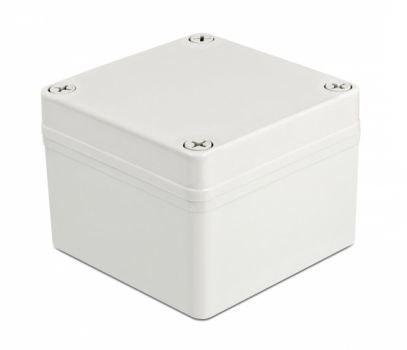 DELOCK ηλεκτρολογικό κυτίο 60397, αδιάβροχο IP65, 100x100x75mm, γκρι - Electrical equipment