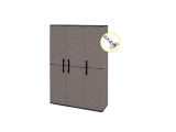 Artplast - Wardrobe with shelves and separate space for broom - Storage - Sort