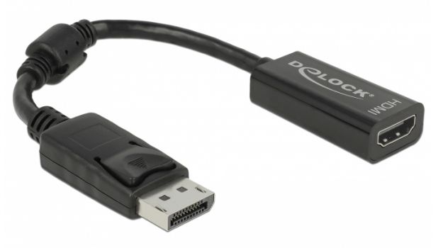 DELOCK αντάπτορας DisplayPort 1.1 σε HDMI 61849, passive, 1080p, μαύρος - Cables - Adapters