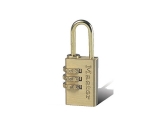 Masterlock - Brass padlock 20mm with combination - Safe deposit boxes -Security Locks - Padlocks