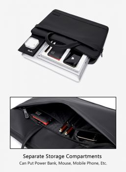 GOLDEN WOLF τσάντα ώμου 6305, θήκη laptop 15.6