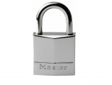 Masterlock - Nickel-plated brass padlock with Inox neck 30mm - Safe deposit boxes -Security Locks - Padlocks