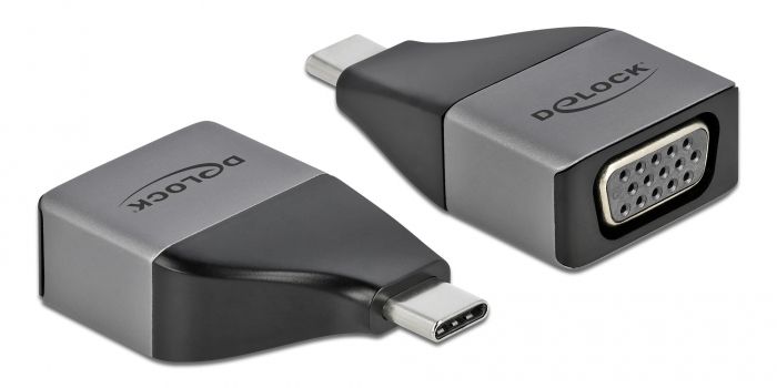 DELOCK αντάπτορας USB 3.2 Gen 1 Type-C σε VGA 64002, Full HD - Cables - Adapters