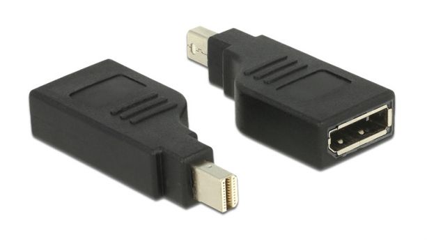 DELOCK αντάπτορας mini DisplayPort (M) σε DisplayPort (F) 65626, 4K, 90° - Cables - Adapters