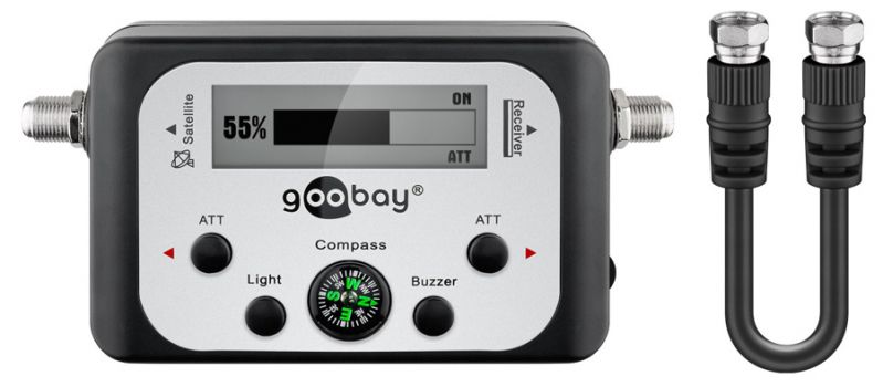 GOOBAY SAT finder με ψηφιακή οθόνη 67140 - Image - Audio