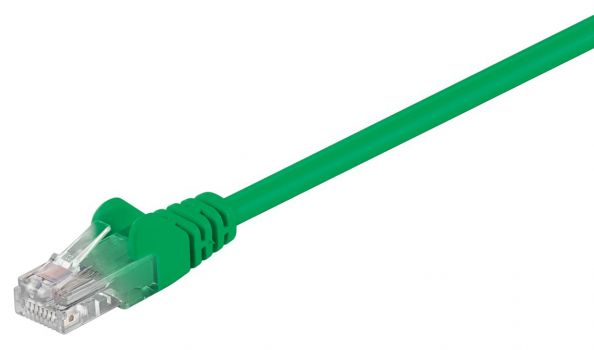 GΟOBAY καλώδιο UTP Cat 5e 68358, CCA, 27AWG, PVC, 2m, πράσινο - Cables - Adapters