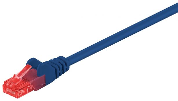 GΟOBAY καλώδιο UTP Cat 6 68442, CCA, 24AWG, PVC, 10m, μπλε - Cables - Adapters
