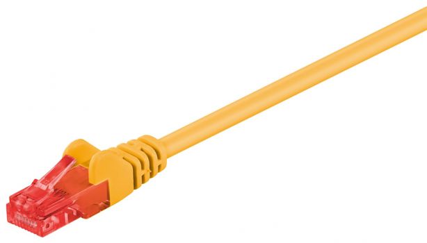 GΟOBAY καλώδιο UTP Cat 6 68448, CCA, 24AWG, PVC, 15m, κίτρινο - Cables - Adapters