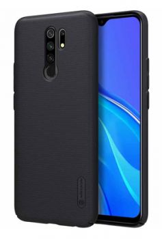 NILLKIN θήκη Super Frost Shield για Redmi 9/Redmi 9 Prime/POCO M2, μαύρη - Mobile cases