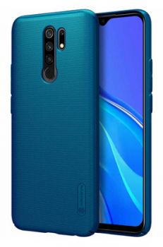 NILLKIN θήκη Super Frost Shield για Redmi 9/Redmi 9 Prime/POCO M2, μπλε - Mobile cases