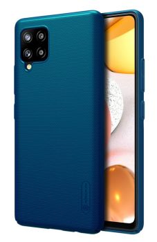 NILLKIN θήκη Super Frost Shield για Samsung Galaxy A42 5G, μπλε - Mobile cases