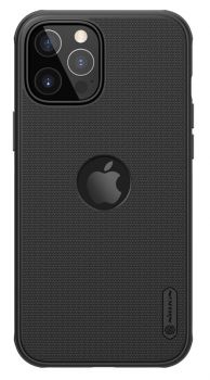 NILLKIN θήκη Super Frosted Shield για Apple iPhone 12/12 Pro, μαύρη - Mobile cases