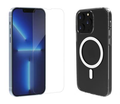 ROCKROSE θήκη & tempered glass 2.5D Premium, iPhone 13 Pro, διάφανη - Mobile cases