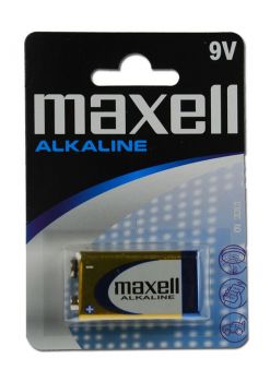 MAXELL μπαταρία 9V ALCALINE - Alkaline / Rechargeable batteries