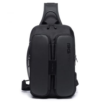 Bange® Τσαντάκι ώμου χιαστί 9LT 7079 Μαύρο - Bags - Wallets