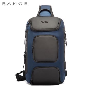 Bange® Τσαντάκι ώμου χιαστί 9LT 7086 Μπλέ - Bags - Wallets