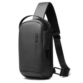 Bange® Τσαντάκι ώμου χιαστί 6LT 7221 Γκρί Ανθρακί - Bags - Wallets