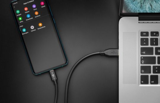 GOOBAY καλώδιο USB 3.0 σε USB-C 73141, 5Gbit/s, 3m, μαύρο - Cables - Adapters