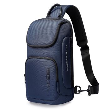 Bange® Τσαντάκι ώμου χιαστί 6,5LT 7565 Μπλέ - Bags - Wallets
