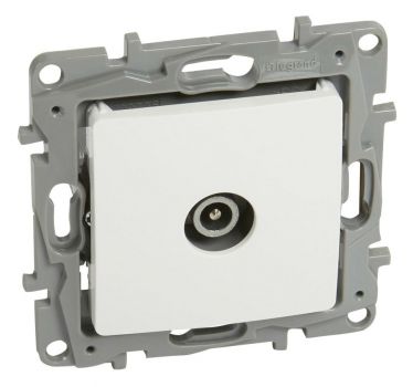 LEGRAND πρίζα κεραίας 764555, αρσενική, 10dB, λευκή - Electrical equipment