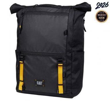 Caterpillar® Σακίδιο Πλάτης Utility X Rolltop 28LT 84840-01 - Bags - Wallets