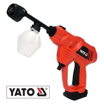 ΠΛΥΣΤΙΚΟ ΜΠΑΤΑΡΙΑΣ 18V 23 BAR SOLO YT-85930 - Pressure Washers Systems