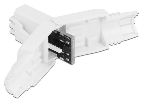 DELOCK βύσμα RJ45 CAT 6 UTP 86977, tool-free, λευκό - Cables - Adapters