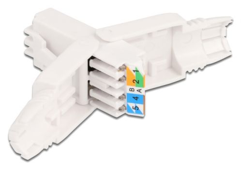 DELOCK βύσμα RJ45 CAT 6A UTP 86978, tool-free, λευκό - Cables - Adapters