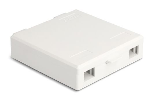 DELOCK κυτίο σύνδεσης οπτικών ινών 87139 τοίχου, 2x SC Simplex/LC Dublex - Electrical equipment