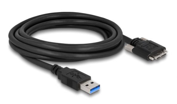 DELOCK καλώδιο USB 3.0 σε USB micro B 87801, 3m, μαύρο - Cables - Adapters