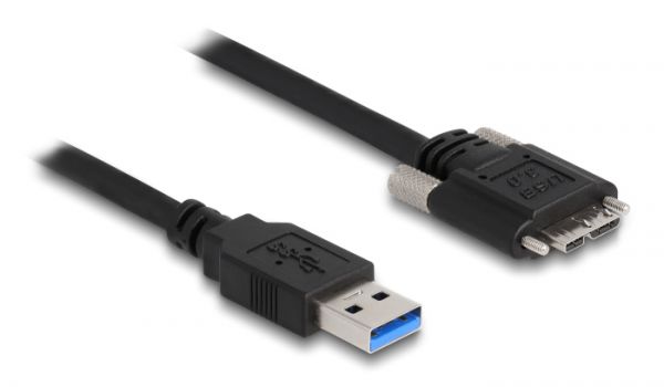 DELOCK καλώδιο USB 3.0 σε USB micro B 87801, 3m, μαύρο - Cables - Adapters