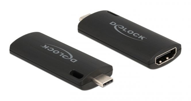DELOCK αντάπτορας USB Type-C σε HDMI 88309, 4K/30Hz, μαύρος - Cables - Adapters