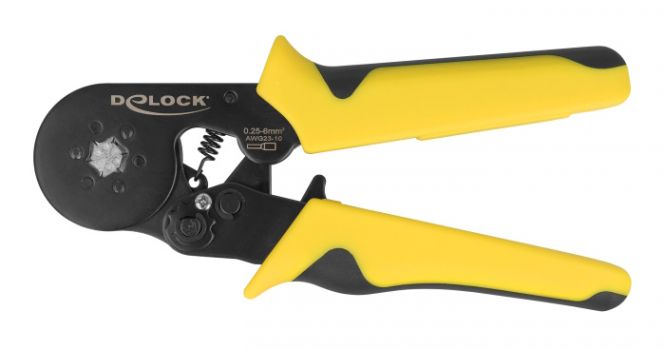 DELOCK πρέσα ακροδεκτών 90561, αυτορυθμιζόμενη, εξάγωνο, 10-23 AWG - Electrician Tools