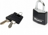 Masterlock - Padlock 30mm with protection cover and matching keys - Safe deposit boxes -Security Locks - Padlocks