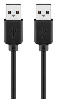 GOOBAY καλώδιο USB 2.0 Type A 93595, copper, 5m, μαύρο - Cables - Adapters