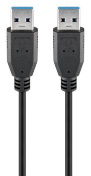 GOOBAY καλώδιο USB 3.0 SuperSpeed 93929, 5 Gbit/s, 3m, μαύρο - Cables - Adapters