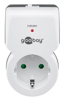 GOOBAY αντάπτορας ρεύματος 94503 ραδιοελεγχόμενος, schuko, 5A, λευκός - Headlamps - Surges - Reels