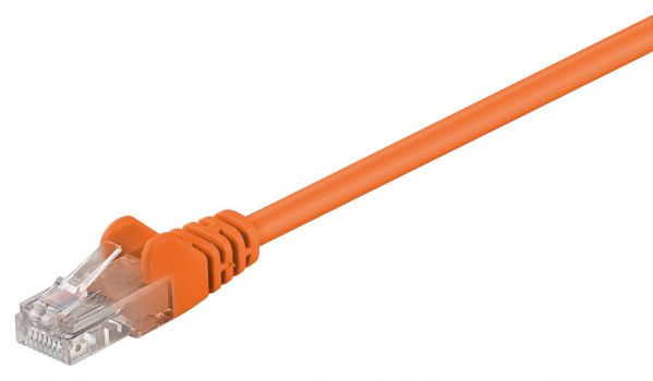 GOOBAY καλώδιο U/UTP CAT5e 95221, CCA AWG 28/7, 10m, πορτοκαλί - Cables - Adapters