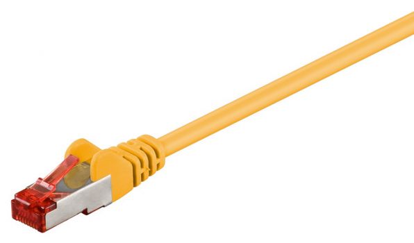 GOOBAY καλώδιο S/FTP (PiMF) CAT6 95473, CCA, AWG 27/7, 1m, κίτρινο - Cables - Adapters
