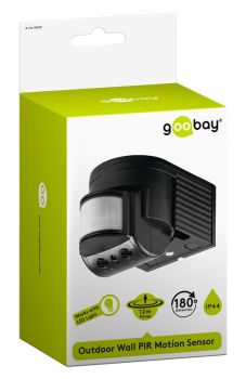 GOOBAY ανιχνευτής κίνησης PIR 96001, IP44, 180°, 12m - Security systems