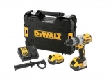 DeWALT  - Κρουστικό Δραπανοκατσάβιδο Brushless 18V με 2 Μπαταρίες - Δραπανοκατσάβιδα / Παλμικά Κατσαβίδια / Διαμαντοτρύπανα